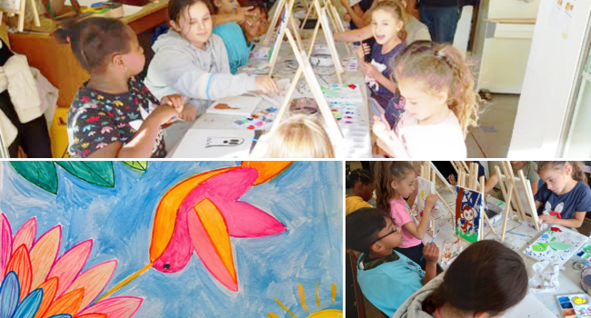Atelier peinture et dessin marseille quartier nord